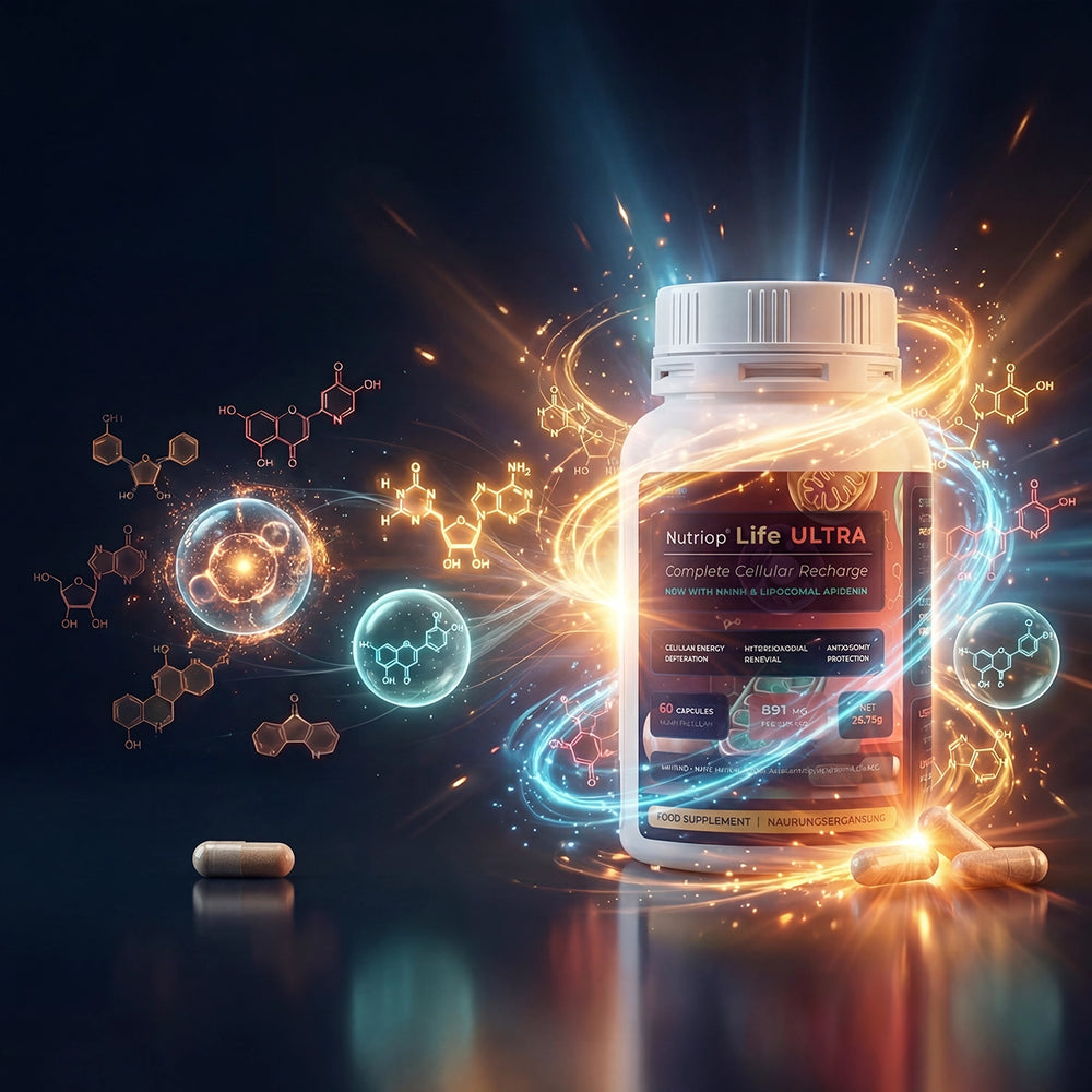 Nutriop® Life ULTRA - Advanced Multi-Pathway Longevity Stack (891mg)