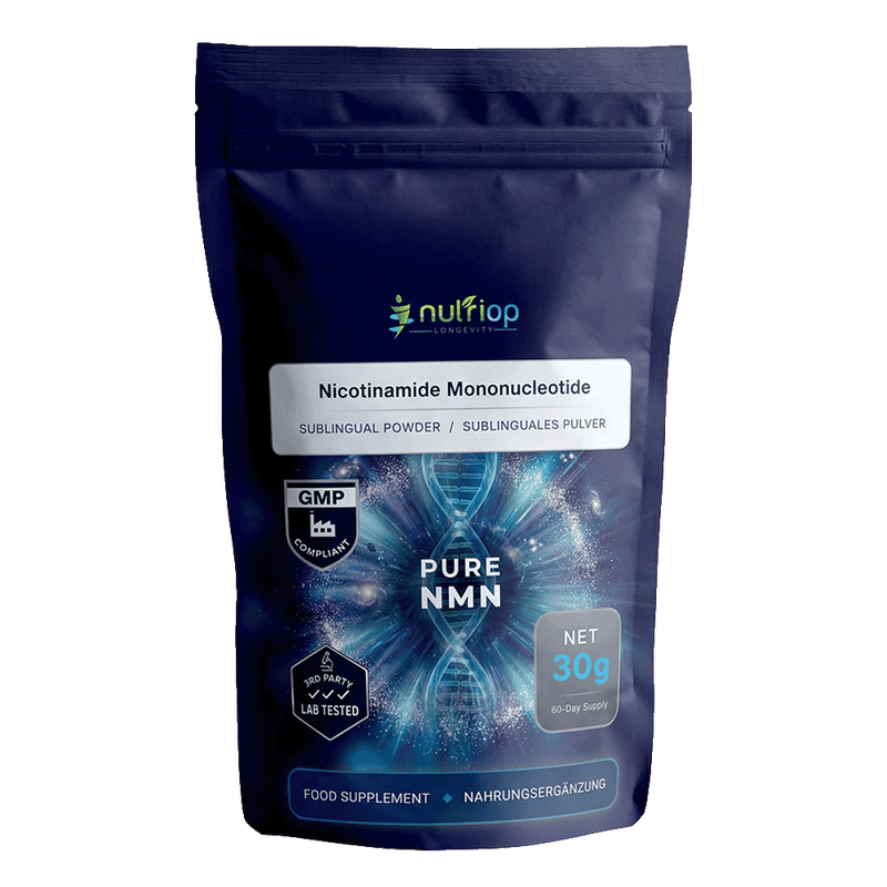 Nutriop® Pure NMN Sublingual Powder - Direct NAD+ Precursor (30g)