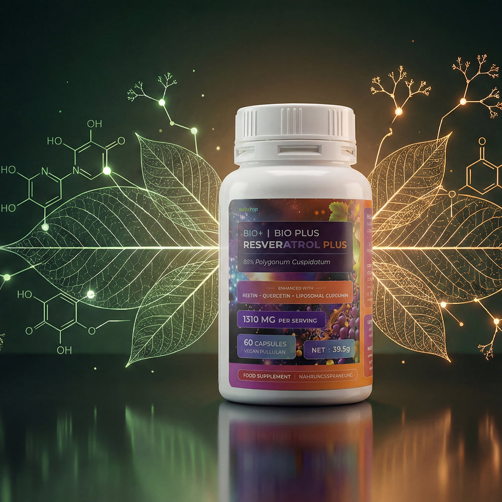 Nutriop® Resveratrol PLUS - Advanced Senolytic & Polyphenol Stack (60 Capsules)