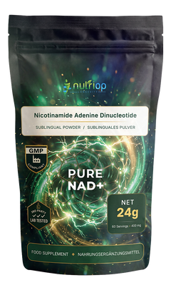 Nutriop® Pure NAD+ Sublingual Powder — The Coenzyme Itself (24g)