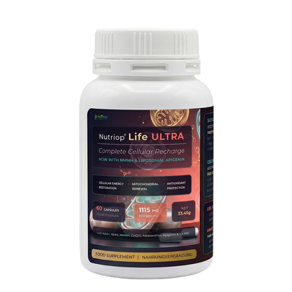 Nutriop® Life ULTRA - Advanced Multi-Pathway Longevity Stack (1115mg)