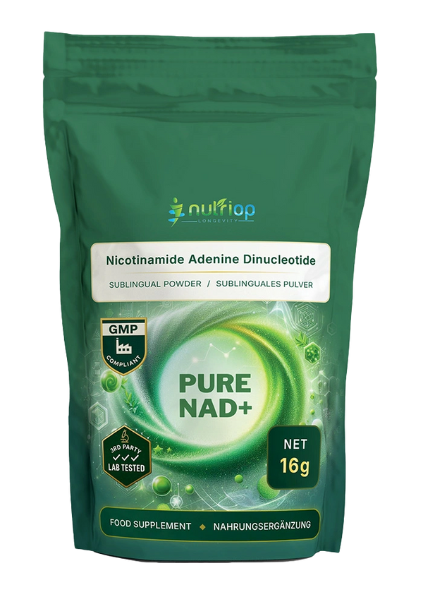 Nutriop® Pure NAD+ Sublingual Powder - Direct Cellular Fuel (16g)