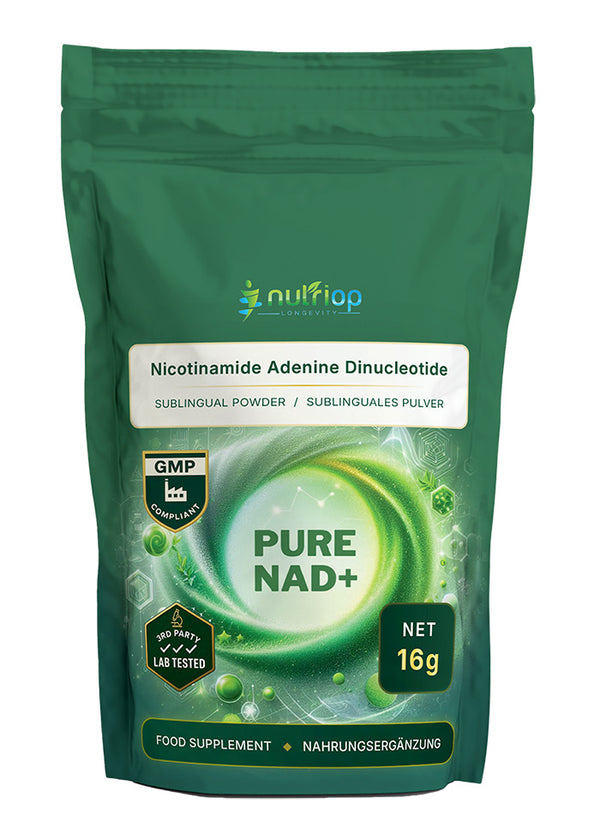 Nutriop® Pure NAD+ Sublingual Powder - Direct Cellular Fuel (16g)