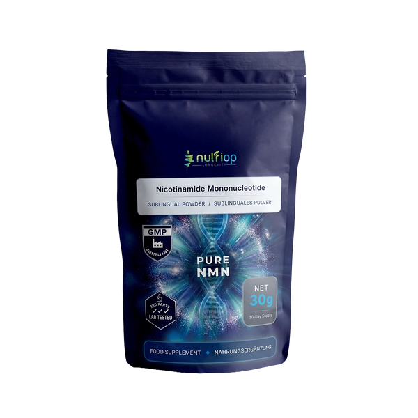 Nutriop® Pure NMN Sublingual Powder - Direct NAD+ Precursor (30g)