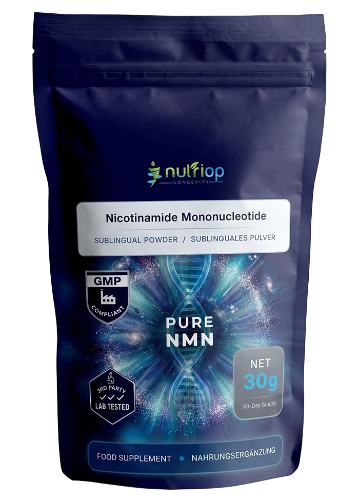 Pure NMN Sublingual Powder (30g) | Advanced NAD+ Absorption – Nutriop ...