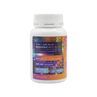 Nutriop® Resveratrol PLUS - Advanced Senolytic & Polyphenol Stack (60 Capsules)